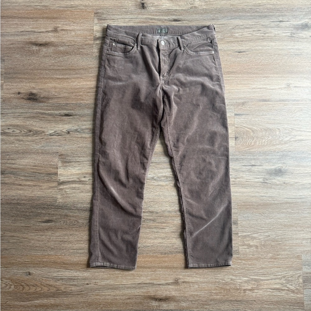 Mother Jeans- The Dropout Hopscotch in Corduroy, Color Beaver. Size 29 (8/10) - Picture 4 of 10